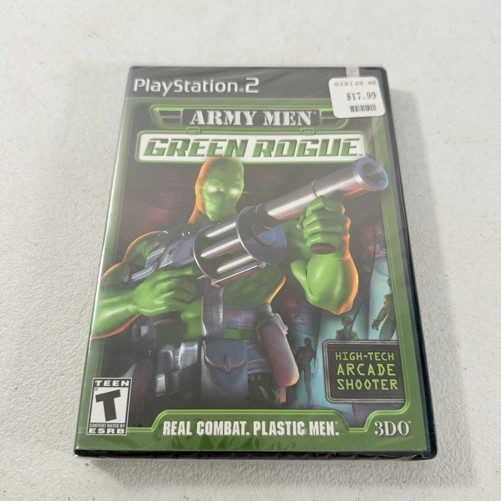 Army Men: Green Rogue PS2 (Brand New Factory Sealed US‎ Version) Playstation 2